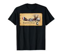 Sopwith Snipe WW1 Fighter Aircraft Vintage Aviation Diagram Value Graphic T-Shirt