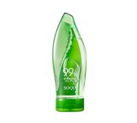 SOQU Deep Sea Water Aloe Vera Soothing Gel | Hydrating Gel with Jeju Aloe Extract, Deep Sea Water, Barley Leaf Extract | Moisturizes & Calms Skin for Face and Body - 265ml / 8.96fl.oz - Made in Korea