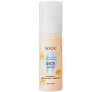 SOQU Moisturising Rice Serum for Face, Moisturising and Brightening Formula with Niacinamide and Hyaluronic Acid for Radiant Skin, 50 ml, Made in Korea (50 ml