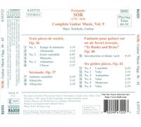 SOR: COMPLETE GUITAR MUSIC VOL. 9 NEW CD