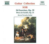 Steven Novacek – Sor: Exercises, Op.35 / Pièces de Société, Op.33 – CD – NAXOS