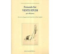 Sor - Venti Studi per Chitarra - Guitar - Book