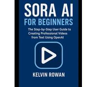 Sora AI for Beginners: The Step-by-Step user guide to Creating Professional Videos from Text Using OpenAI