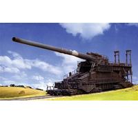 Sora Art 1/144 Scale Dora 80cm WWII German Super Heavy Railway Gun Model Kit