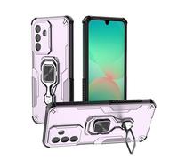 SORAKA Case for Samsung Galaxy A26 5G with 360 degree rotatable metal stand magnetic iron piece for Magnetic Car Phone Mount