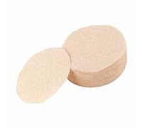 Sorandy 100Pcs Coffee Filter Paper Set, Safe Replacement Filter Providing Even for Coffee Preservation At Home or Shops (No. 6 60mm)
