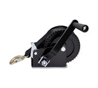 Sorandy 1200lbs Hand Crank Winch, Heavy Duty Manual Trailer Winch | Galvanized Steel Frame, Hand Crank Manual Winch for Trailer ATV Boat Sailboat Towing