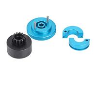 Sorandy 13T Clutch Variator Set with Durable Metal for 1/10 RC Nitro Engine Car - Easy Installation - Includes Flywheel and Bearings (Blue)