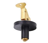 Sorandy 19mm Compression Drain Plug, Brass Drain Plug, Marine with Rubber Seal for Boat Marine Livewell Sink Transom, 19mm (3/8 inch (2974B1))