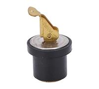 Sorandy 19mm Compression Drain Plug, Brass Drain Plug, Marine with Rubber Seal for Boat Marine Livewell Sink Transom, 19mm (7/8 inch (2974B2))