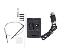 Sorandy 2-Band EQ Ukulele Pickup with Tuner | Equalizer feature, high-fidelity sound quality, versatile instrument compatibility