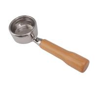 Sorandy 2 Ears Stainless Steel Bottomless Portafilter with Filter Basket & Wood Handle for 58mm Bottomless Portafilter, for Classic, for Deluxe, for Evolution (Style 2), SORANDYH27PAKI9ZX-12