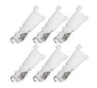 Sorandy 20pcs Steel Nose Hair Trimmer Replacement Heads Lightweight Cleaning Brush for Men Perfect Choice for Daily Storage and Travel Use