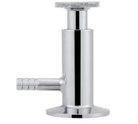Sorandy 2inch SUS304 Sampling Valve Durable Stainless Steel Clamp Valve for Industrial Use in Dairy, Cosmetics and Pharmaceuticals