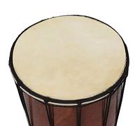 Sorandy 2PCS Sheepskin Drum Head, Goatskin Doumbek Head, Consistent Clear Sound with Thick Strong Design, Ideal for African Bongo Hand Drums (8.5 inches)