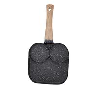 Sorandy 3 in 1 Breakfast Pan, Die Cast Aluminum Nonstick Divided Grill Frying Pan, with Easy Release, Ideal for Induction Cooker Gas Stove, Omelet Bacon Pancakes