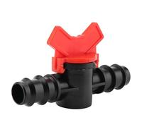Sorandy 3 Sizes Plastic Fish Tank Water Control Valve, Aquarium Hose Pipe Connector, Adjustable Valve with Stable Connection, Ideal for Fish Tank Aquarium Use (3 points equal diameter regulating