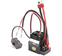 Sorandy 320A Two-Way Brushed ESC with Heat Sink, Control Protection, Low Voltage Protection, Over Voltage for RC Vehicle Ship Model