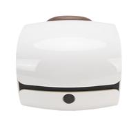 Sorandy 32L Motorcycle Rear Top Case, Aluminum Alloy Motorcycle Tail Box Trunk with Lock, Motorbike Luggage Case for Scooter Touring (Bright White)