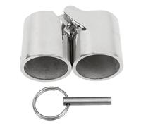 Sorandy 32mm Marine Grade Boat Pipe Connector, 316 Stainless Steel Folding Rotating Coupling Tube Pipe Fitting, Hinged Fitting with Flexible Angle Adjustments, Ideal for Boats &