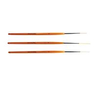 Sorandy 3Pcs Nail Art Liner Pen Set, 15mm 20mm 25mm Tips Nail Brush Set, Drawing Tool for Lines, Fine Details, Flowers & Patterns, Professional Personal Use