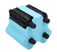 Sorandy 4 in 1 Math Roller Stamp Blue PLA Math Practice Stamp with Addition Subtraction Multiplication Filling for Classroom Homeschool Kids