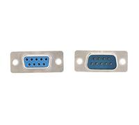 Sorandy 40PCs DB9 Connector Durable Industrial Accessory for RS232 and RS485 Communication Equipment PBT Construction