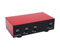 Sorandy 48V Phantoms Power Supply, Microphone Phantoms Power Supply with 2 Input 2 Output, USB Powered Anti Interference Phantoming Tools for Condenser Microphone