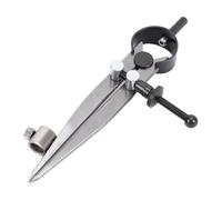 Sorandy 4in Professional Leather Compass, Adjustable Spring Tension Compass, Pen Holder for Woodworking, Metalworking, Leathercraft Measuring Scoring