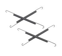 Sorandy 4Pcs Exhaust Pipe Spring, Metal Corrosion Resistant High Hardness Spring, Precise Design with HSP 94081 94083 94085 94086 94087 94088 Compatibility, Ideal for 1/8 RC Nitro