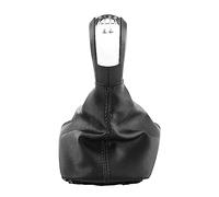 Sorandy 5 Speed Gear Shift Knob and Gaiter Boot Kit for 2004-2012, Durable PU Leather and Plastic, Easy Installation and Comfortable Grip