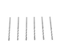 Sorandy 50pcs 1/8 Inch Drill Bits, M2 High Speed Steel Twist Drill Bits with Spiral Saw Power Tools, Suitable for Wood, Plastic, Aluminum Wall Panel Cutting (Silver)