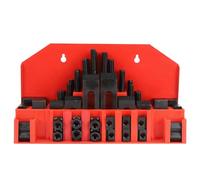 Sorandy 58Pcs T-Slot Clamp Kit Durable Heavy Duty Combined Press Plate for Lathe CNC Milling Machines Ideal for Machinists
