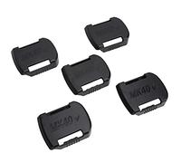 Sorandy 5Pcs Lithium Battery Holder ABS Durable Mount for 40V Batteries Storage Slot Workshop