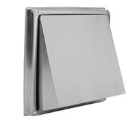 Sorandy 6 Inch Stainless Steel Dryer Vent Cover Outside, External Extractor Wall Vent with Bird Guard, Outdoor Dryer Cover with Airflow Replacement Hood