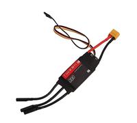 Sorandy 60A RC Brushless ESC, 32 Bit High Performance Electric Speed Controller, LCD Programming Card ESC with Over Temperature Protection, Ideal for RC Fixed Wing & Drone