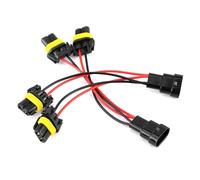 Sorandy 9005/9006 Splitter Wires Set, Easy Install Headlight Retrofit Kit for Car Modifiers, 2Pcs Male to Female Wires Harness for Headlamp Splitter, Suitable for Headlight Retrofit Use