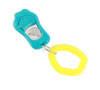 Sorandy Adjustable Pet Training Clicker Silent Pet Clicker for Dog with Wrist Strap 3 Gears, for Cat Bird Horse (Sky Blue)