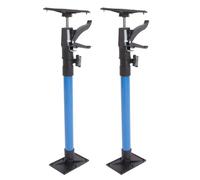Sorandy Adjustable Telescopic Support Pole, 2PCS Third Hand Jack Support Rod with 360 Degree Rotation for Cabinet Jacks, Crown Shaping, Cabinet Installation