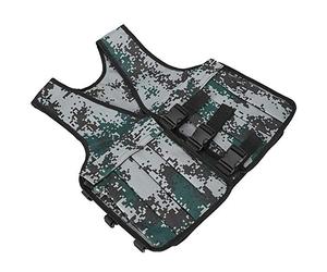 Sorandy Adjustable Weighted Training Vest for Strength Exercise and Sports Running, 20KG Capacity, Suitable for Athletes and Sports Teachers, Canvas Material