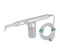 Sorandy Alumina Air Prophy Abrasion Kit, Alumina Abrasion Microetcher Sand Blasting, Teeth Whitening Sandblaster with Transparent Hose and 360° Rotating Nozzle Endodontist Whitening Air Grinder