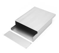 Sorandy Aluminum Printed Circuit Board Instrument Box Durable Electronic Project Case for Projects