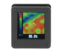 Sorandy Amg8833 Ir Thermal Imager Infrared Camera, 0 ℃ to 80 ℃ Handheld Array Temperature Measurement Sensor Portable Multifunctional Thermal Imager for Home Inspection