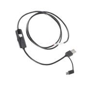 Sorandy AN100 3.9mm Endoscope, High Definition Inspection Camera, 6 Adjustable LED Lights Endoscope with IP67 Protection, Ideal for Car Engine Maintenance & Pipe Inspection (hardwired 1m)