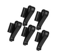 Sorandy Aquarium Water Pipe Fixing Clamp/Holder Durable Water Change Tool Holder for Fish Tank Change Functional Clamp/for Pipe with Diameter 8-16mm 3.4in 5Pcs/Set (Black)