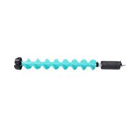 Sorandy Auger Drill Bit, 5 Inch Diameter Nylon Ice Drill Bit, Float Versatile Adapter for Hard Thick Ice Surfaces & Deep Waters Drilling