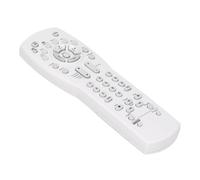 Sorandy AV 3-2-1 Series Remote Control, TV/DVD/VCR/AUX/, Easy-to-Use Media Center System Controller, Suitable for All Ages, White ABS (White)