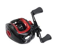 Sorandy Baitcasting Reel, Smooth Fishing Reel Metal Long Cast Spool Design Baitcasting Reel with Anti Explosion Line Baitcaster Fishing Reel for Saltwater Freshwater Ice Fishing (Right