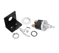 Sorandy Battery Disconnect Switch, 12V 500A Metal Switch with Lock-Out Plate, Ideal for RV, Yacht, Truck, Automotive, Engineering Vehicle