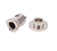 Sorandy Bike Tools, Durable 2pcs Bicycle Center Axle Tool, Steel Quenching Socket Wrench with Prolonging Service Life, Ideal for Electric Mountain Bikes